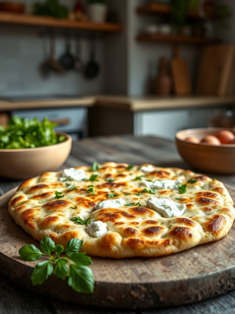 Cottage Cheese Flatbread