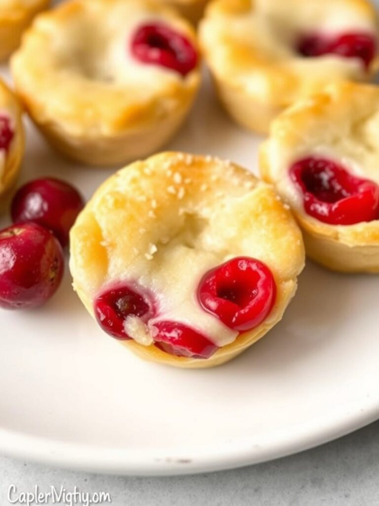 Cranberry Brie Bites