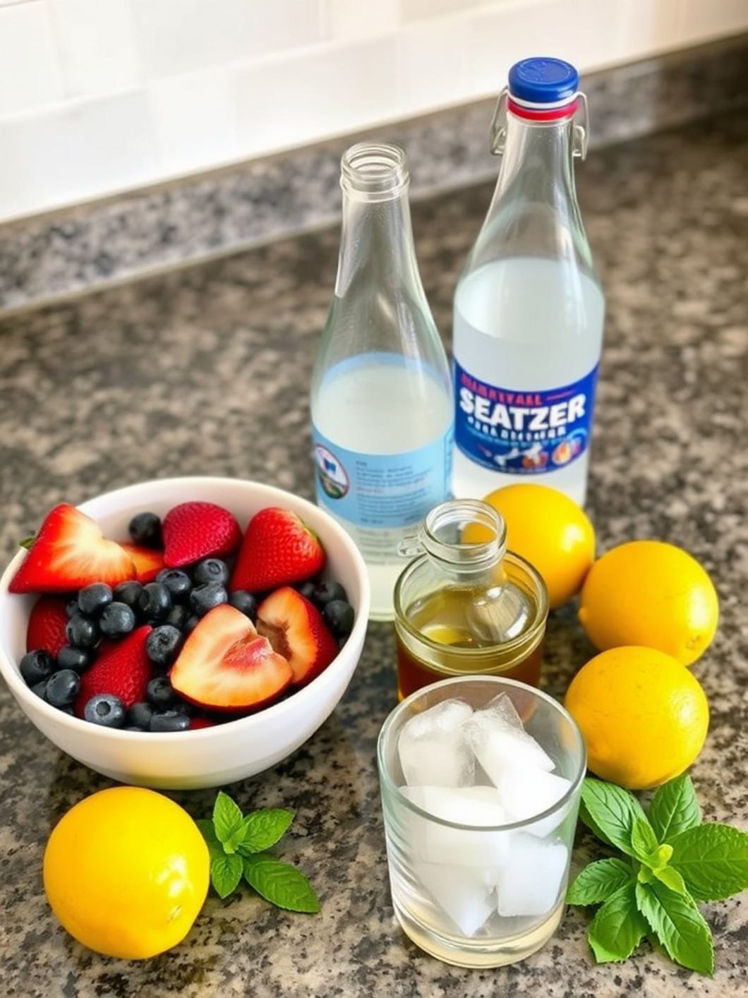 Ingredients for Fruit Soda
