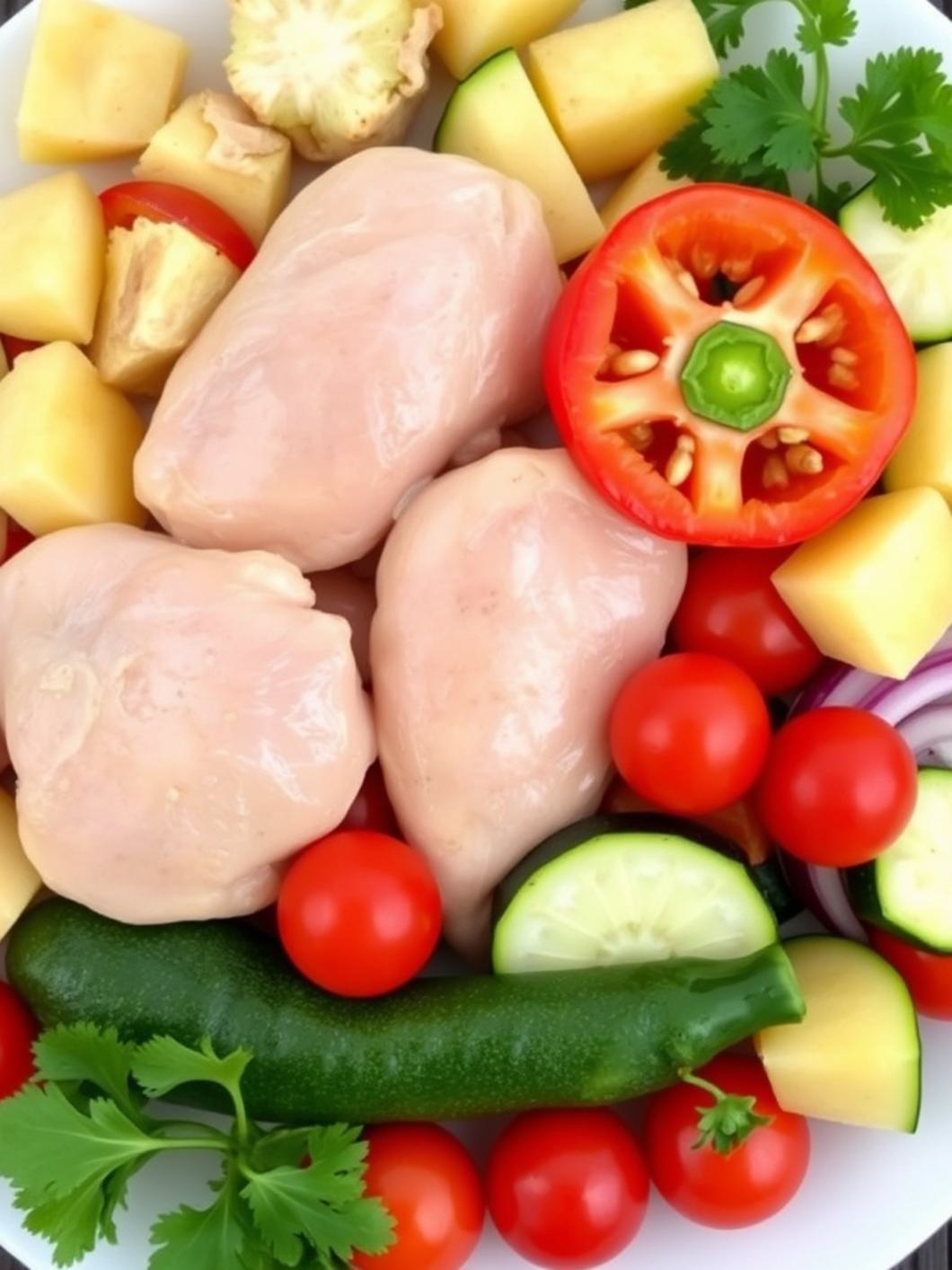 Ingredients for Hawaiian Chicken Kabobs