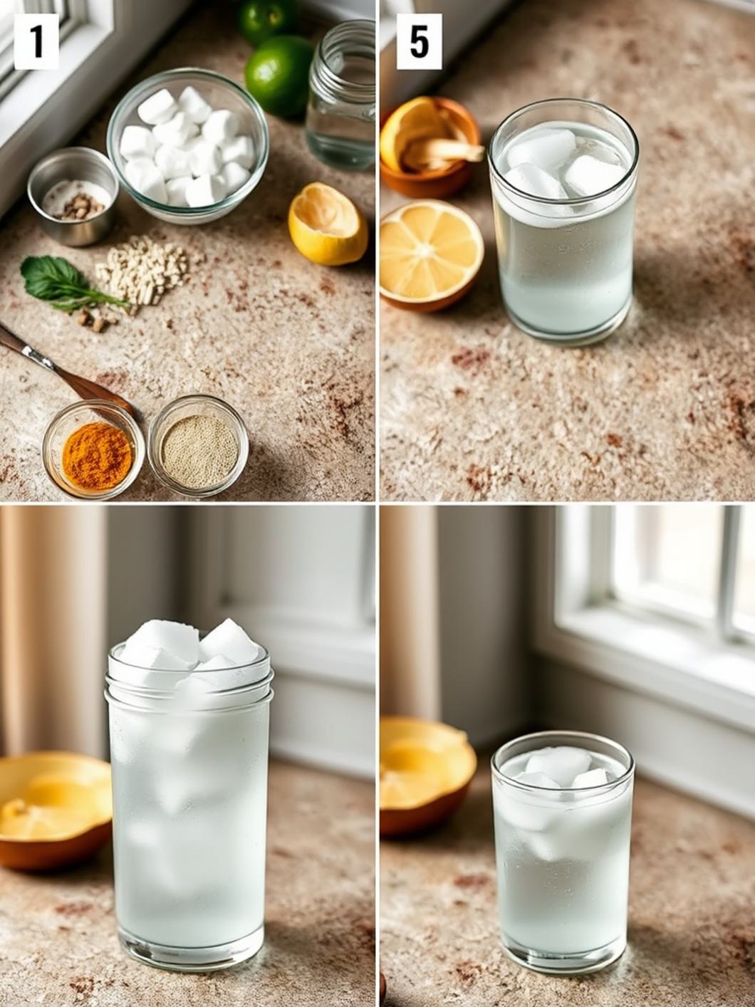 Step-by-Step preparation for Homemade Soda