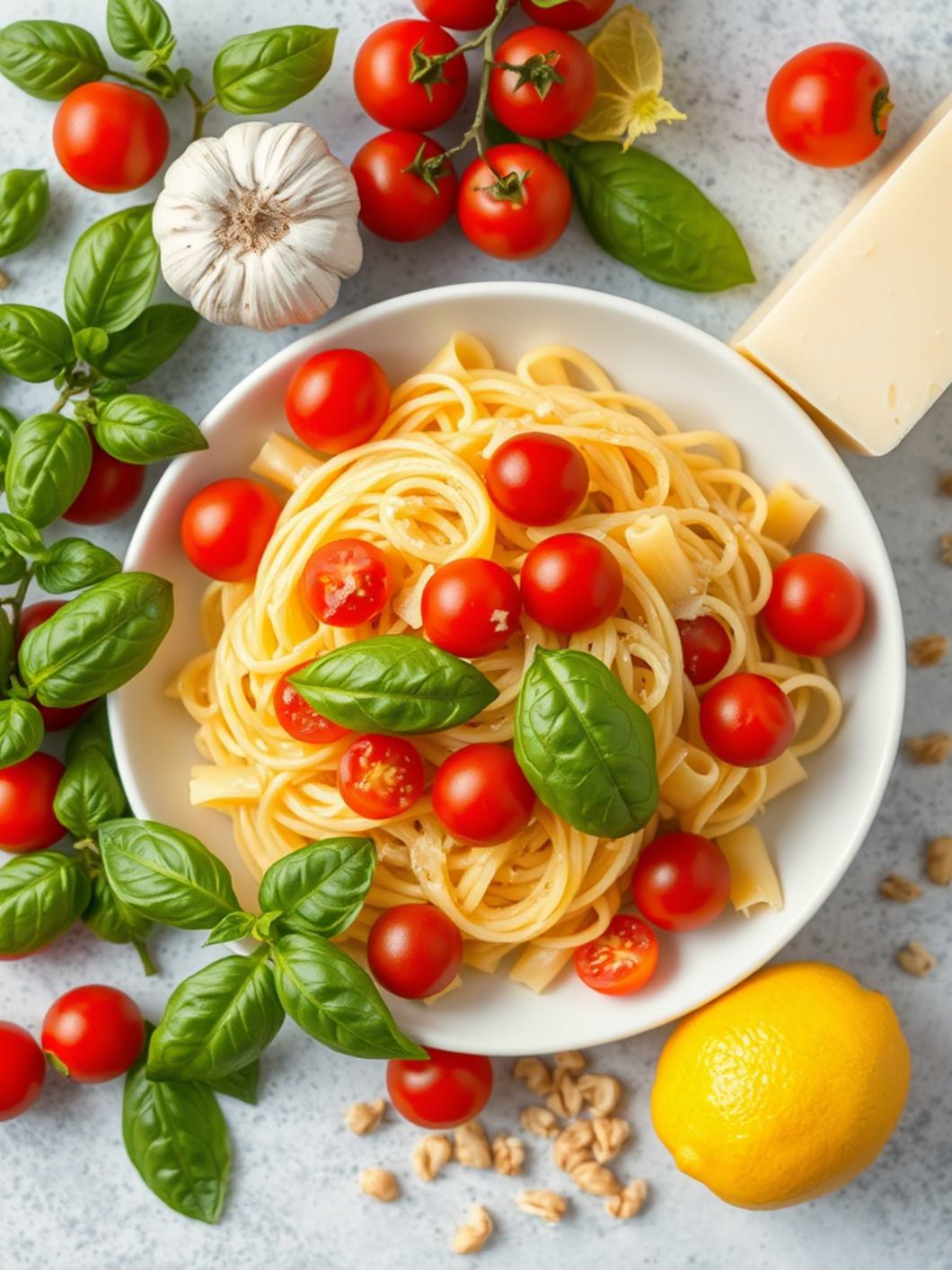 Ingredients for Honeycomb Pasta