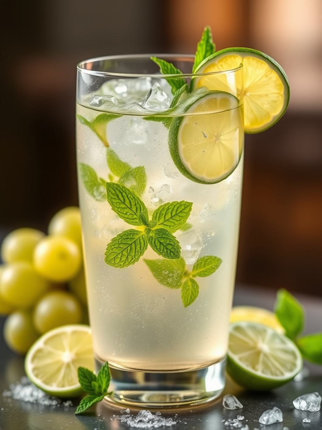 Ingredients for Hugo Spritz