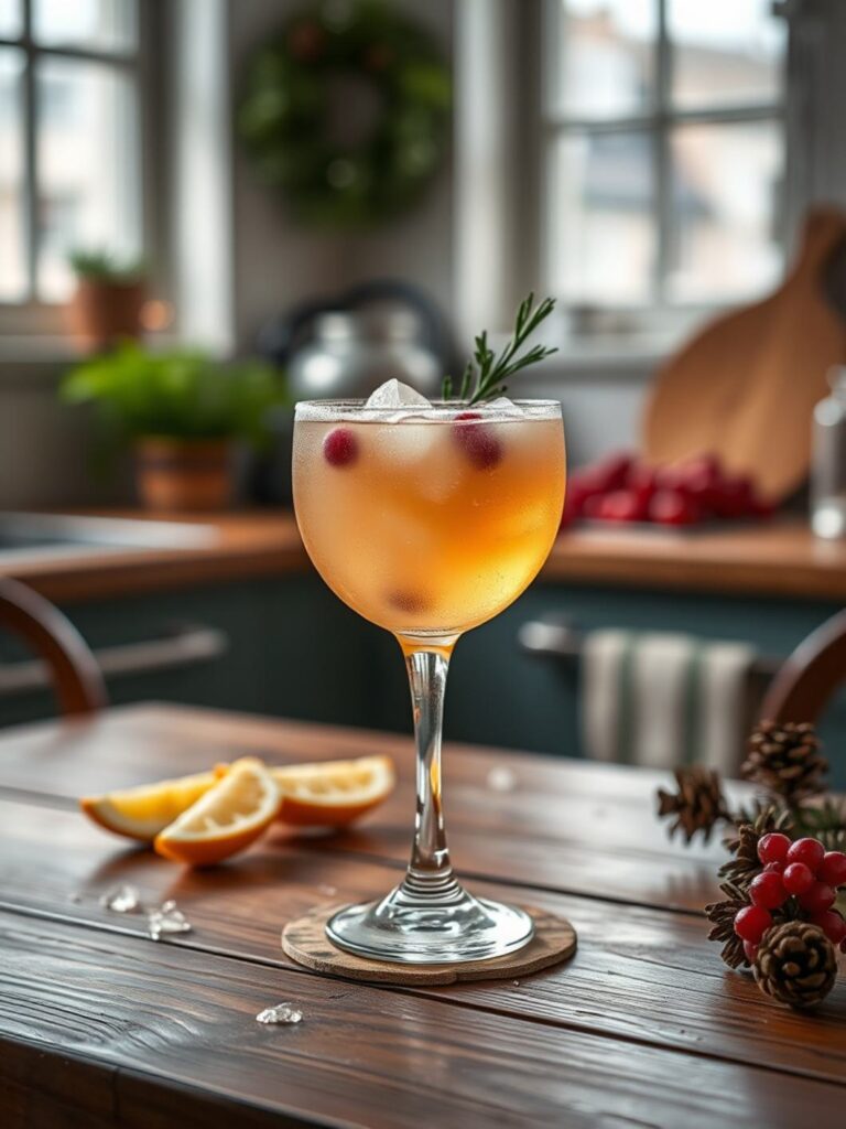Jingle Fizz Cocktail