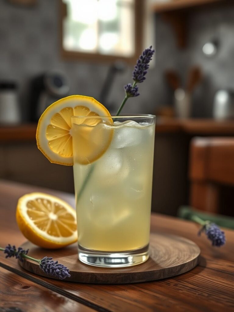 Lavender lemon drop