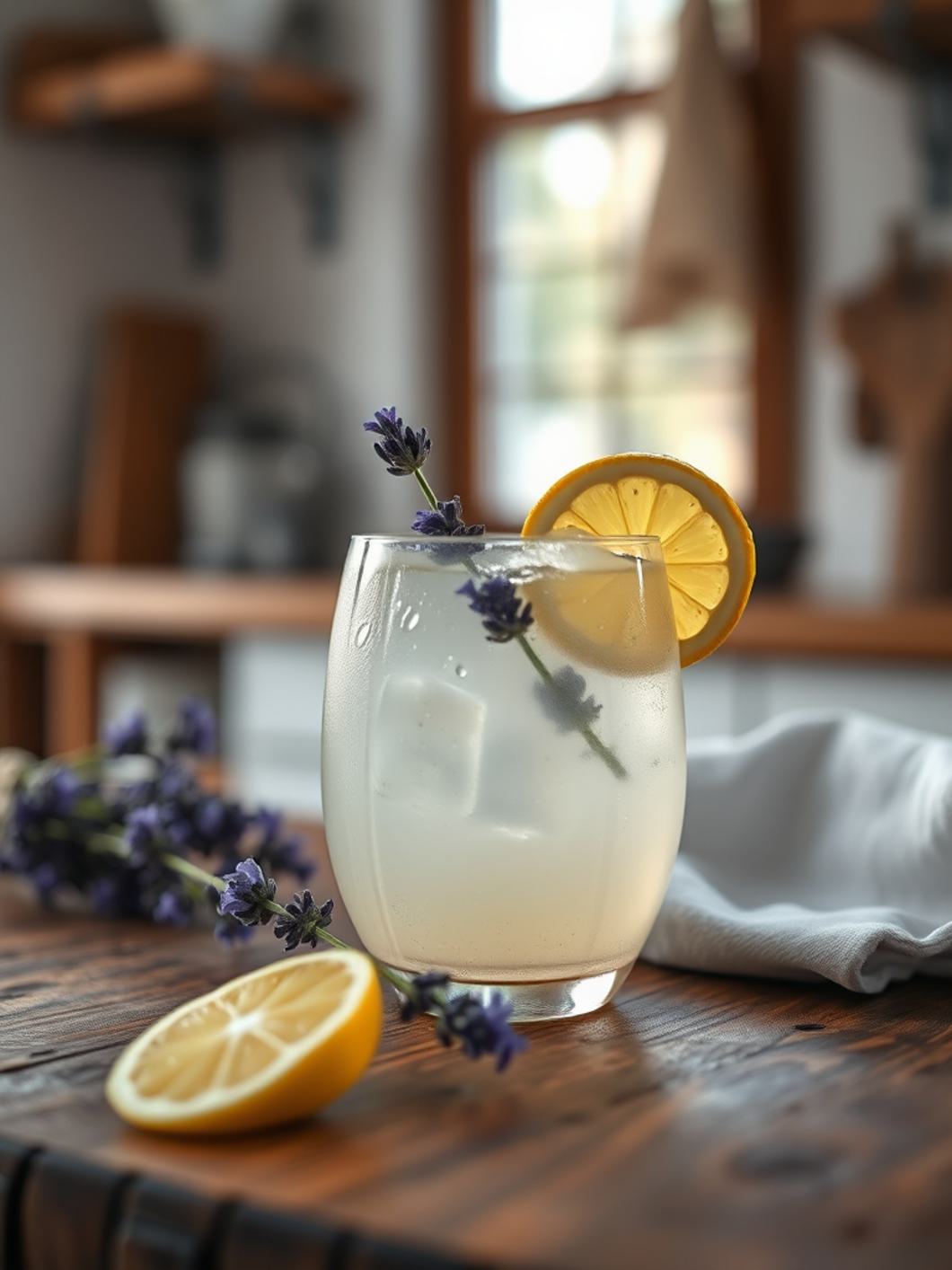 Lavender lemon drop