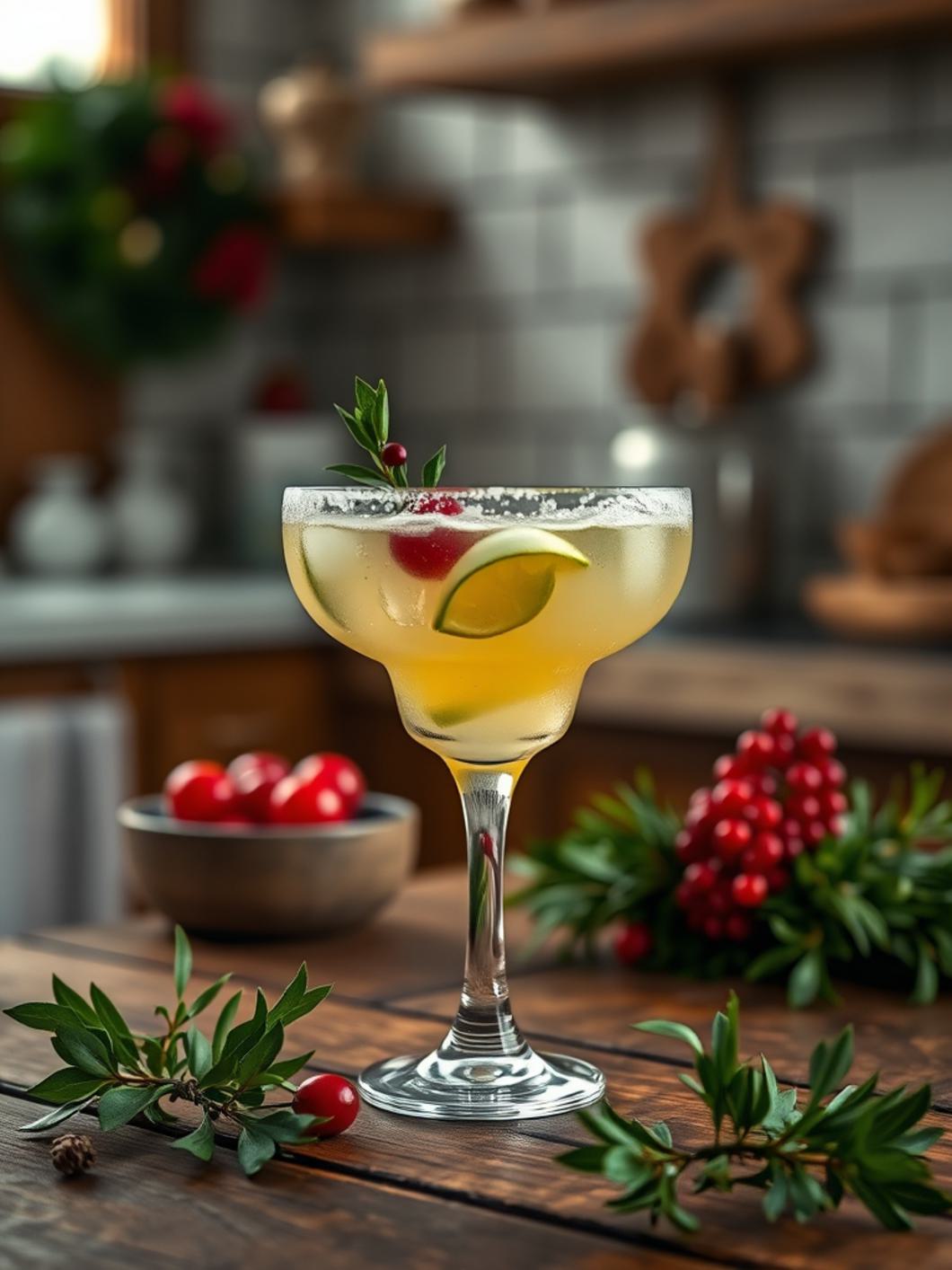 Mistletoe Margaritas