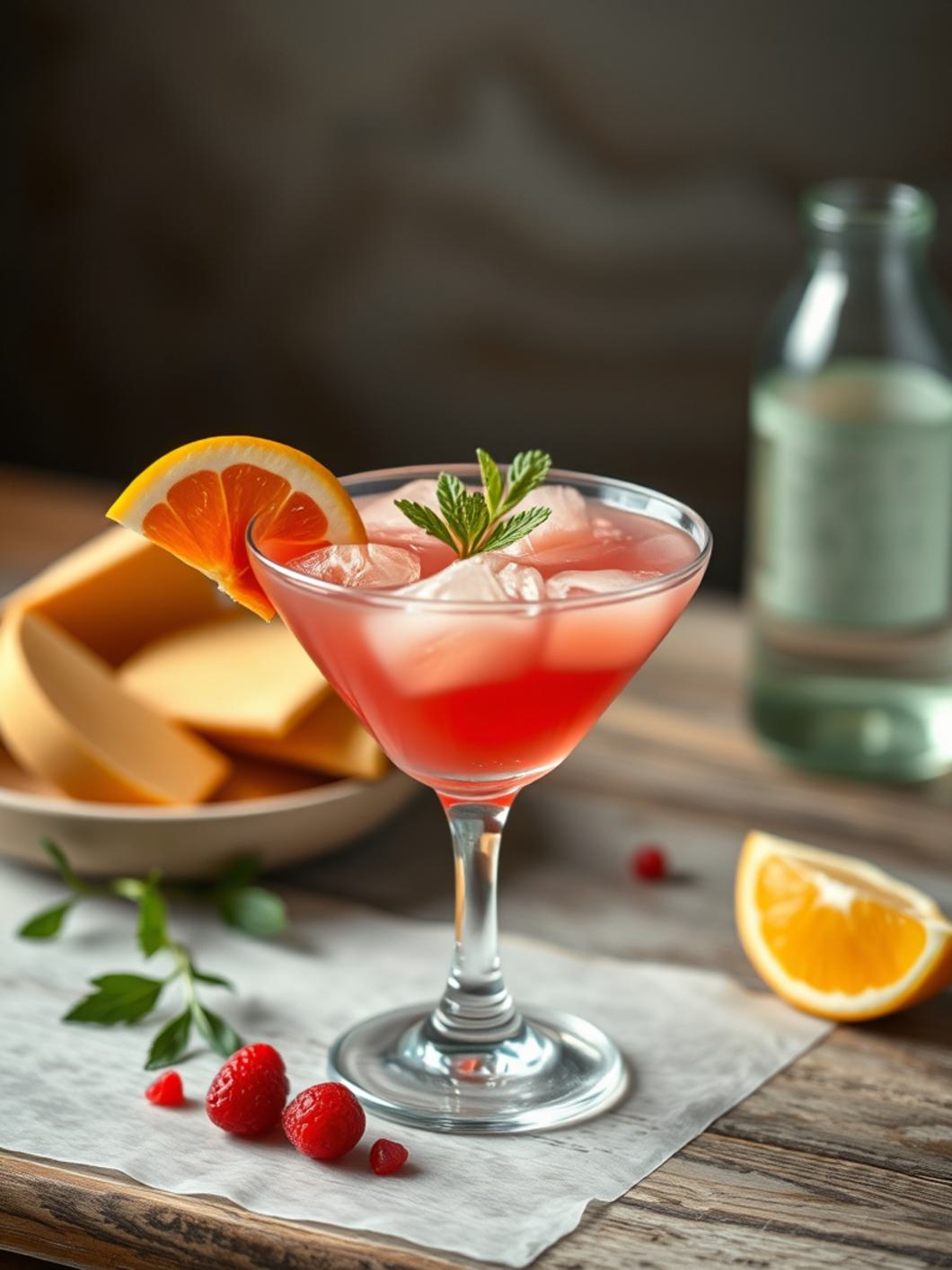 Serving suggestion for Paper Plane Cocktail