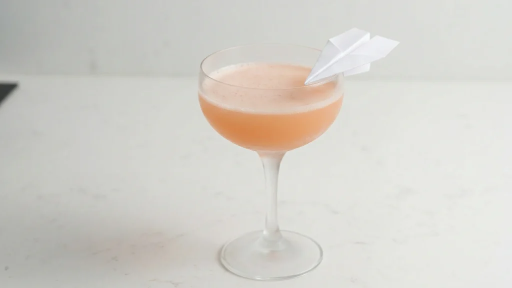 Paper Plane cocktail