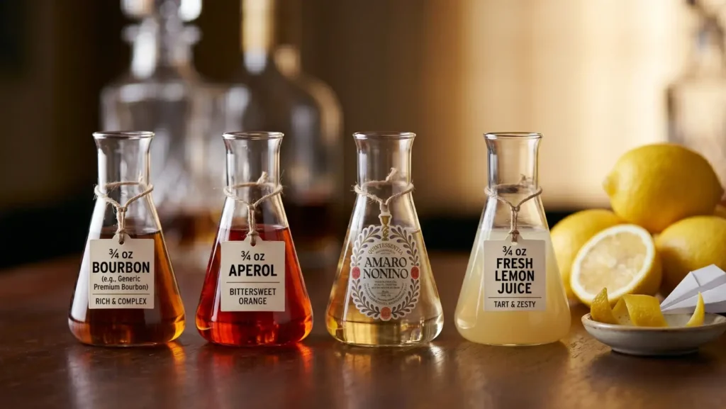 Paper Plane cocktail