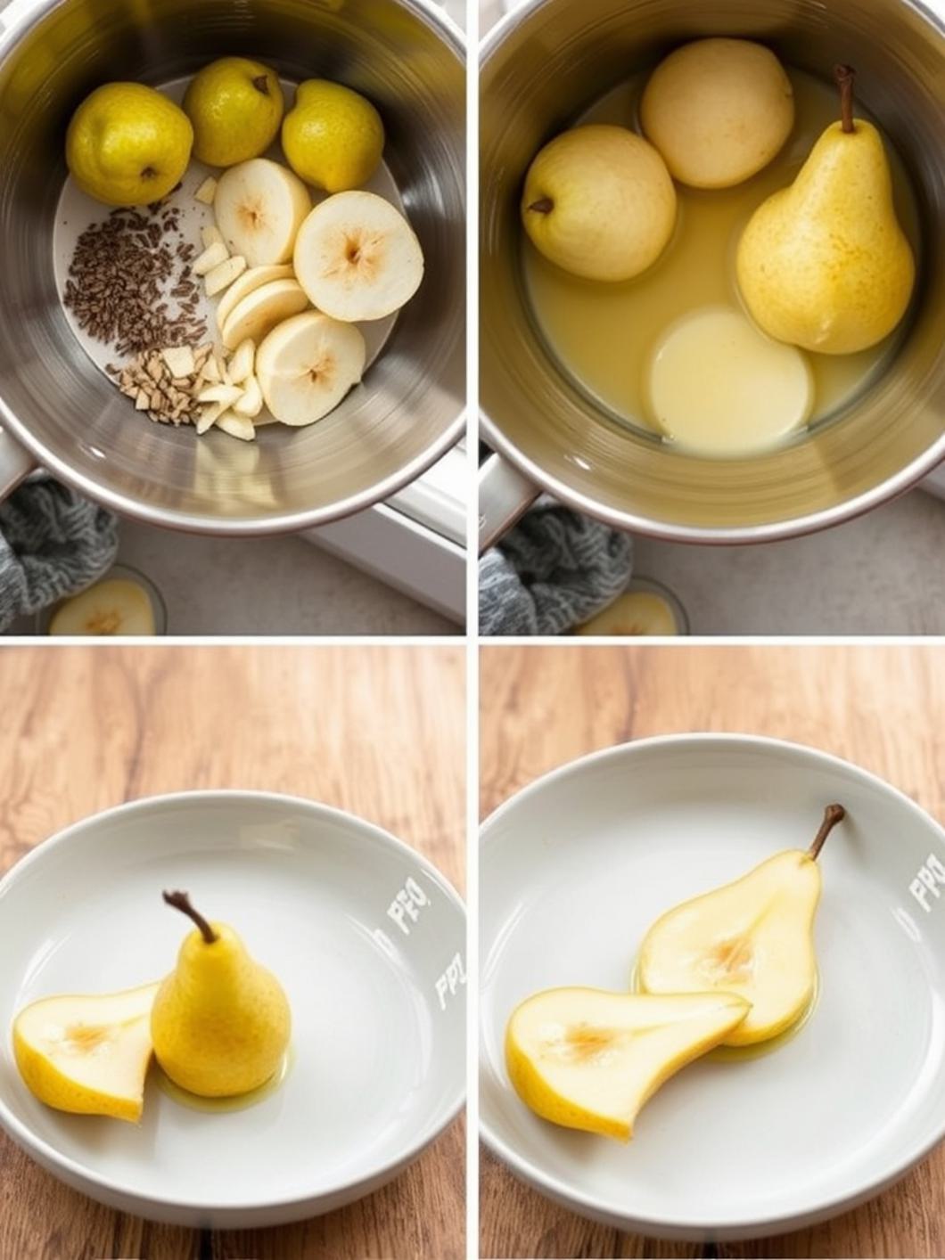 Poached Pears