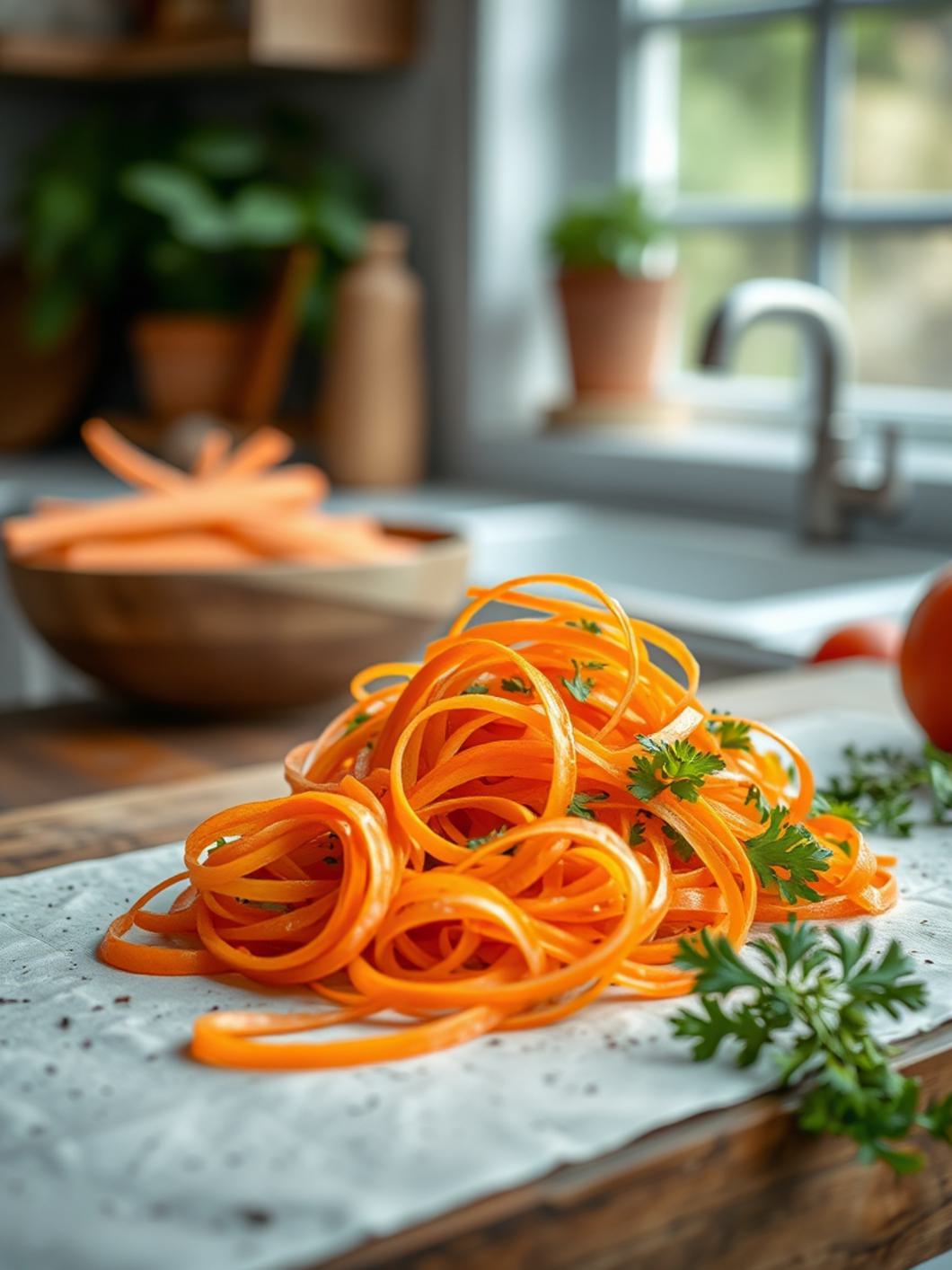 Ribbon Carrot Salad