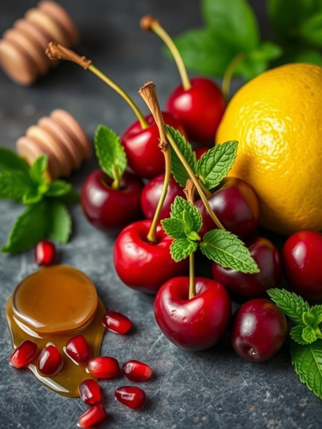 Ingredients for Sleepy Girl Mocktail