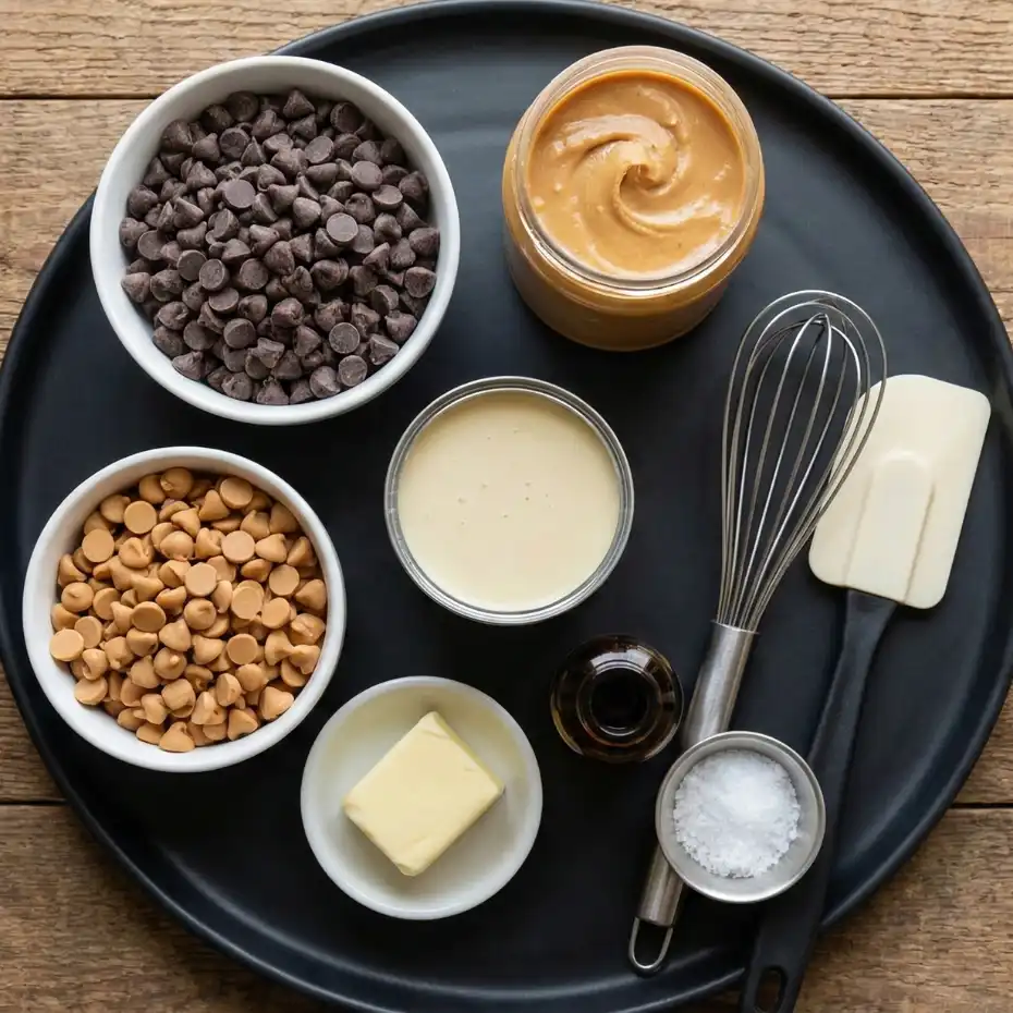 Chocolate Peanut Butter Fudge