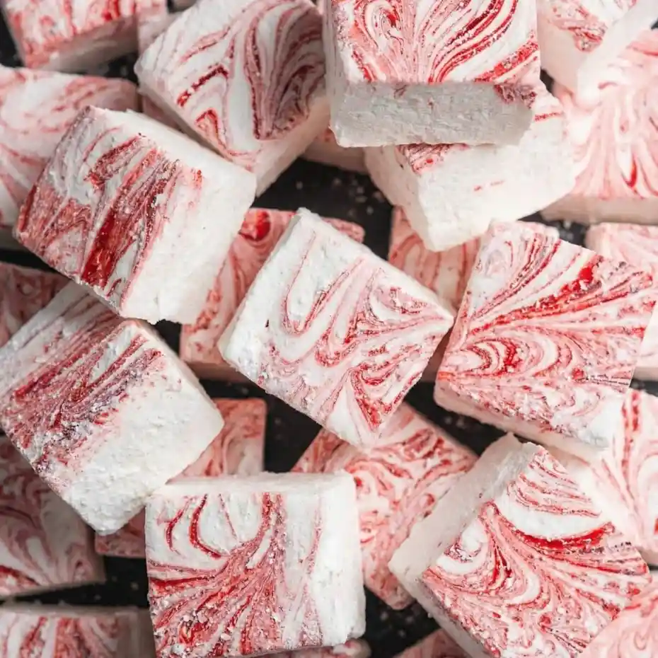 Homemade Peppermint Marshmallows
