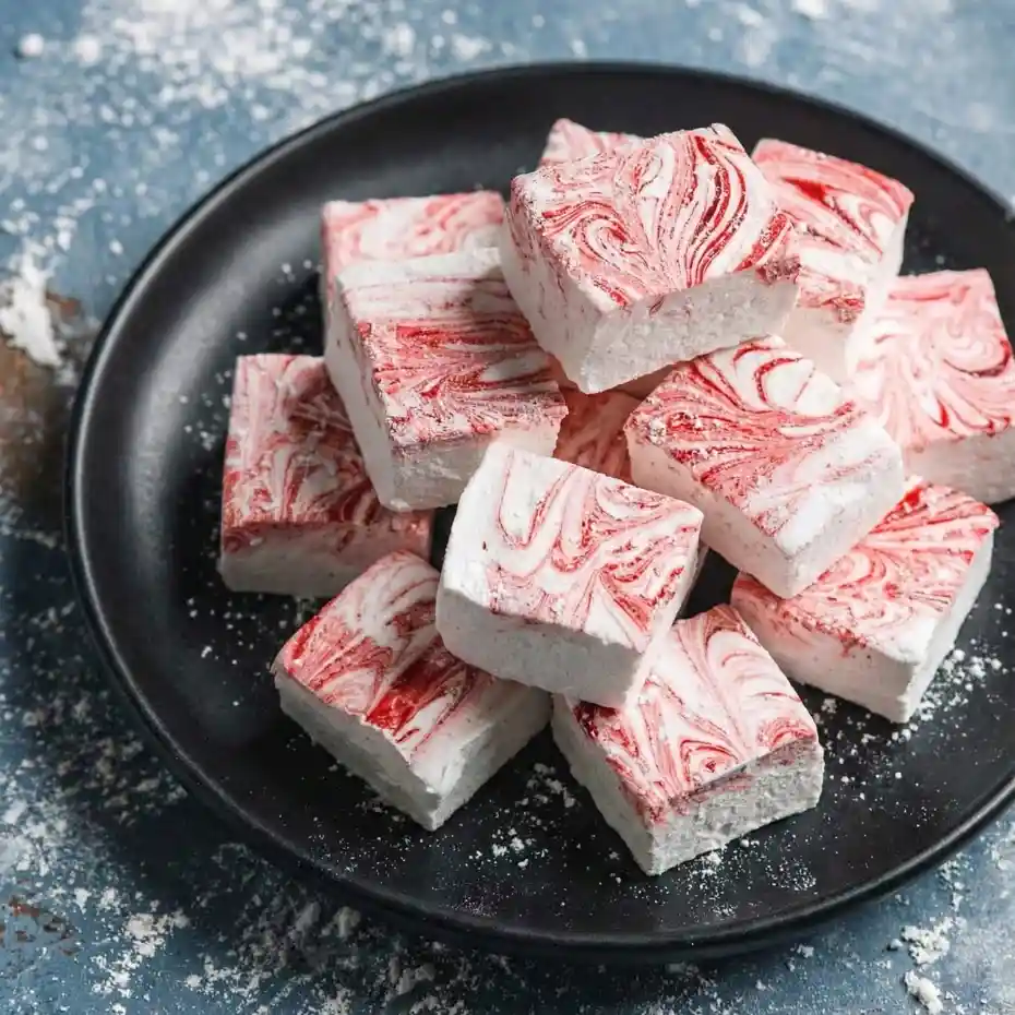 Homemade Peppermint Marshmallows