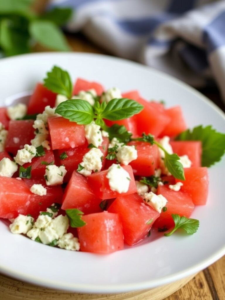 Watermelon Feta Salad
