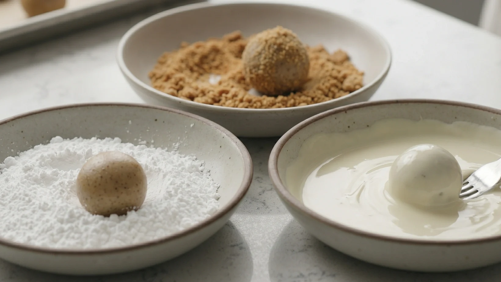 White Chocolate Gingerbread Truffles