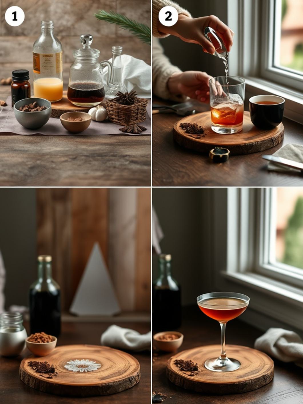 Step-by-Step preparation for Espresso Martini