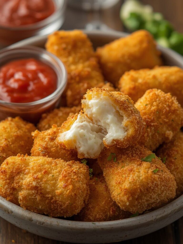 Air Fryer Mozzarella Sticks