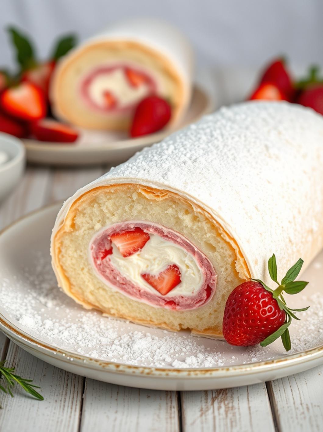 Angel Food Cake Roll