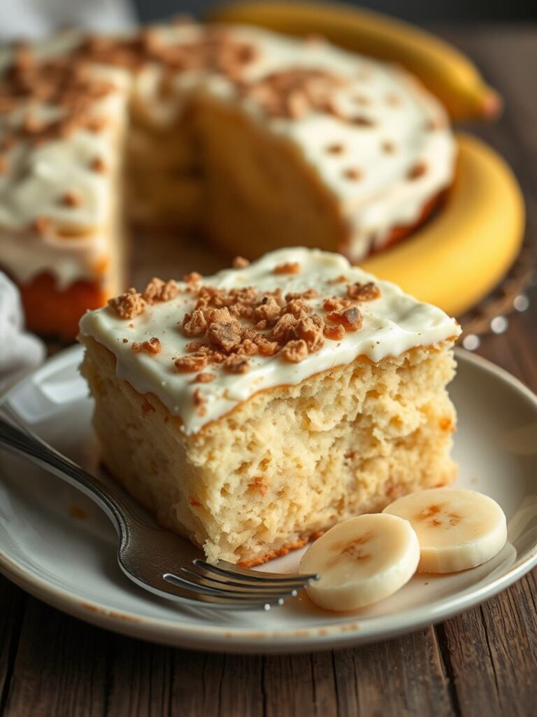Banana Pudding Cake