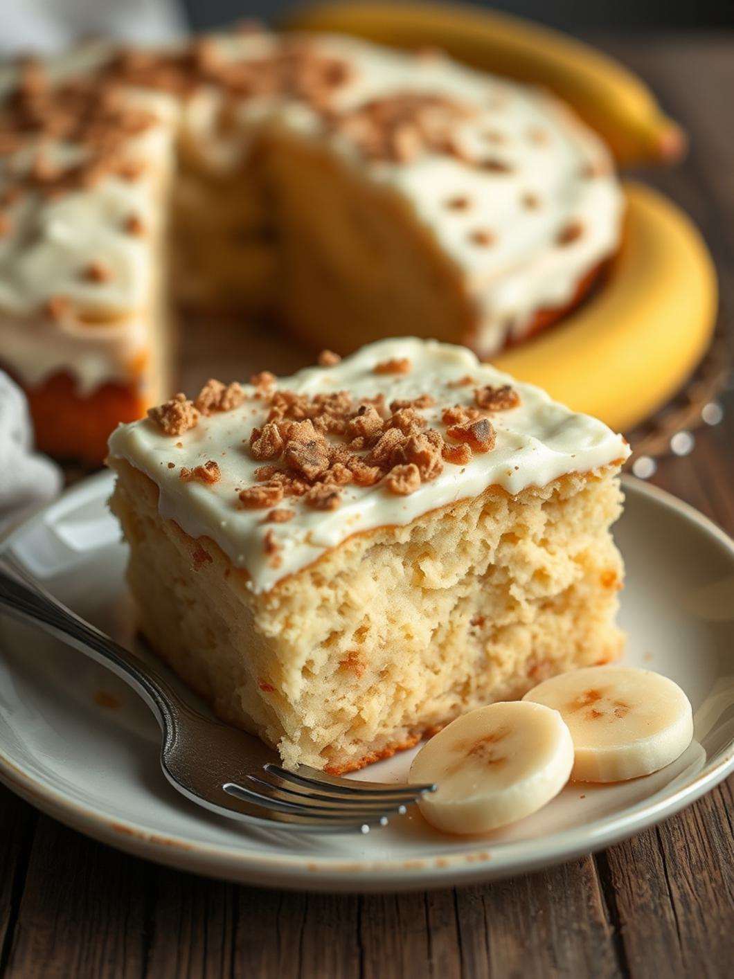Banana Pudding Cake