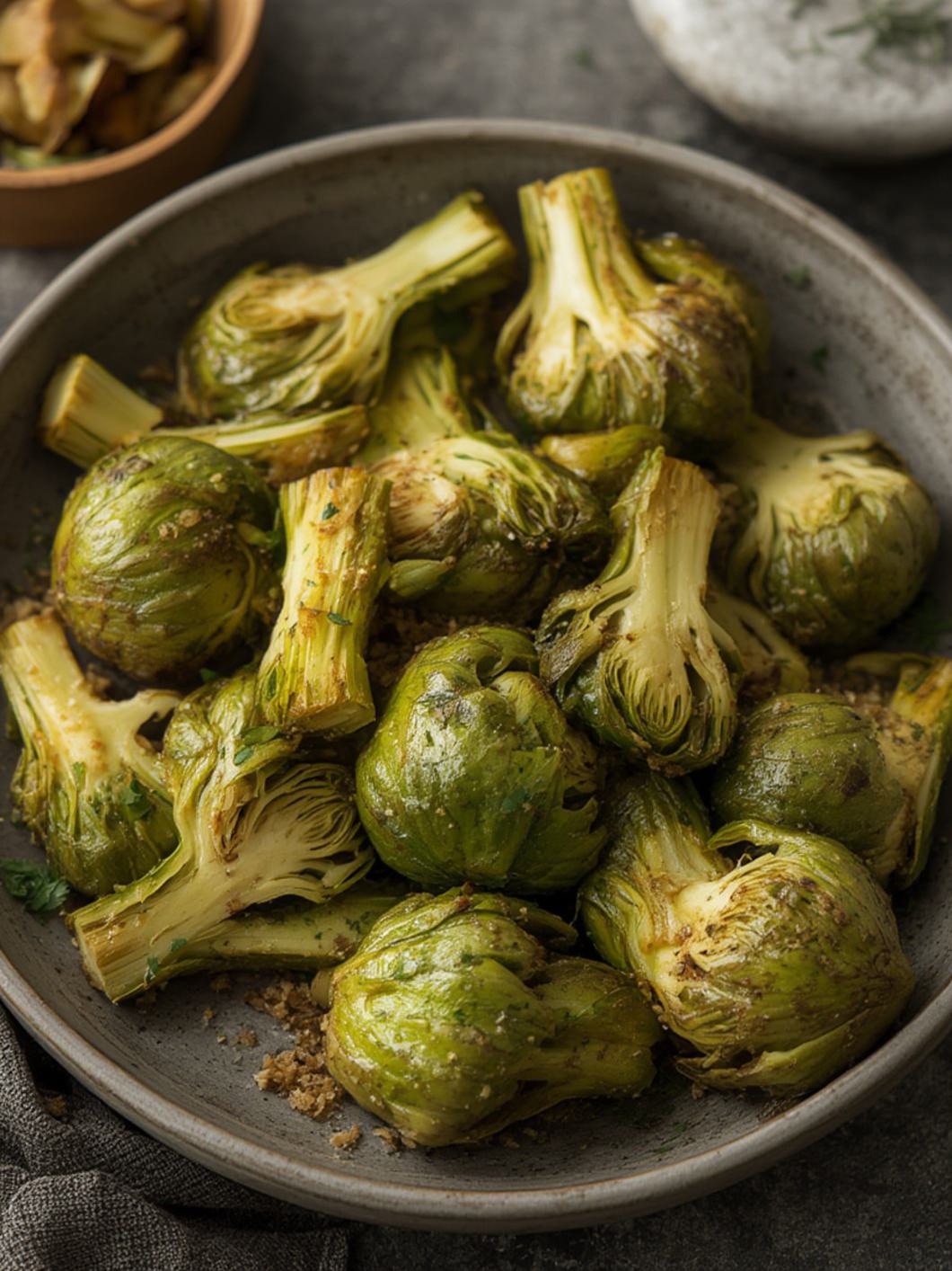Serving suggestion for Basic Steamed Artichokes