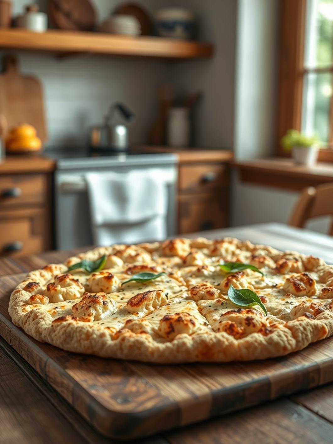 Cauliflower Pizza Crust