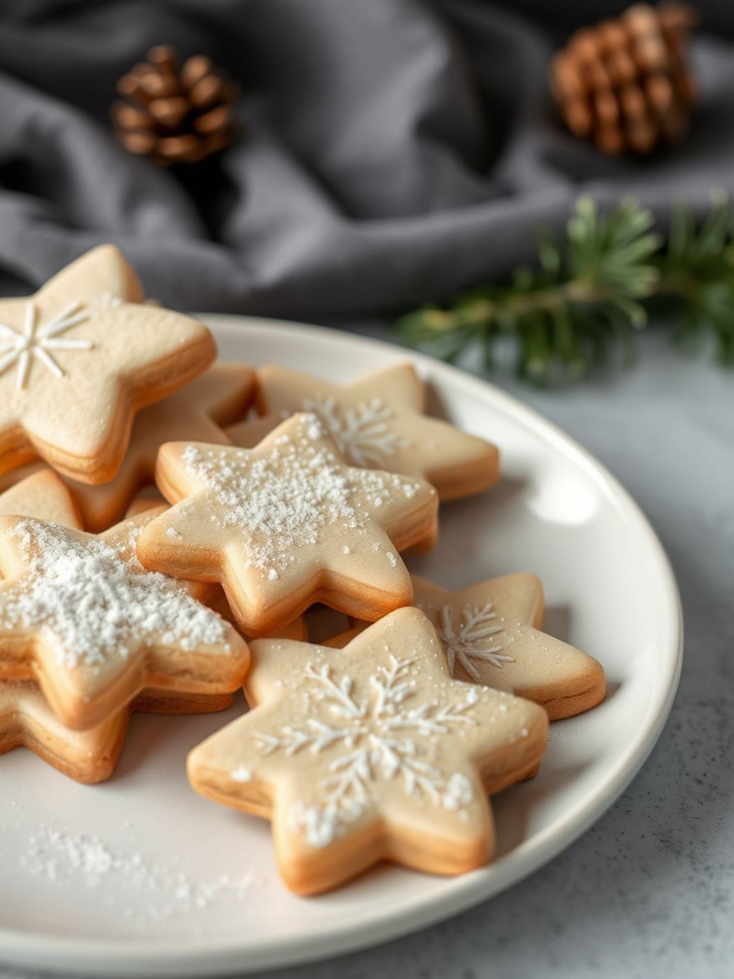 Serving suggestion for Cut-Out Sugar Cookies