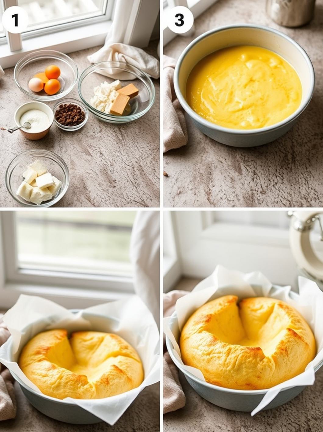 Step-by-Step preparation for Easy Breakfast Popovers