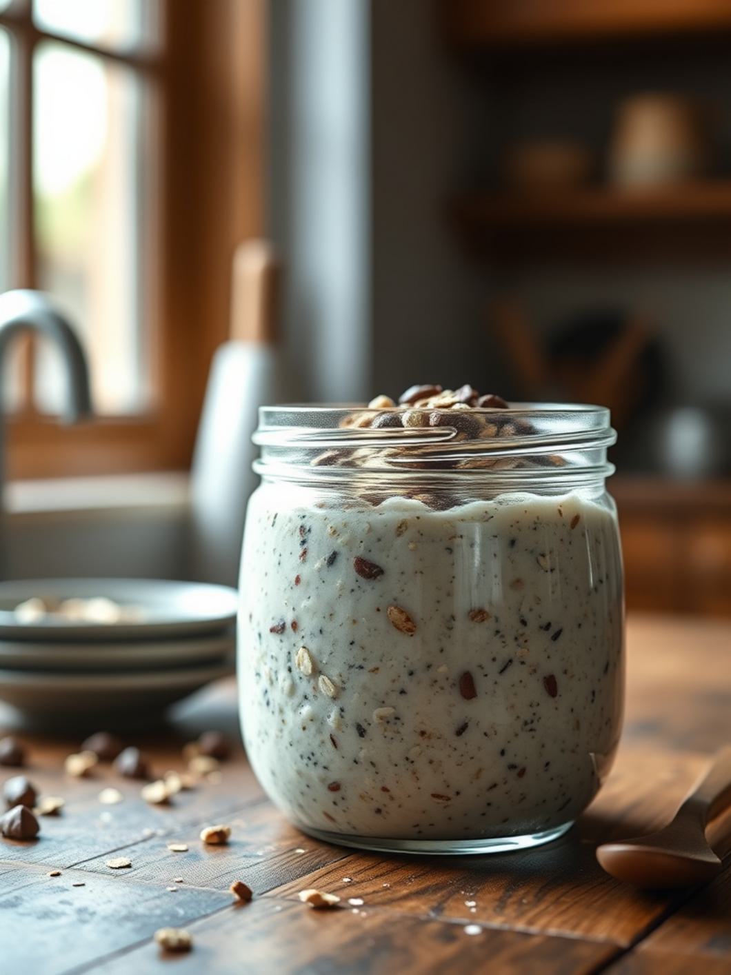 High-Protein Overnight Oats