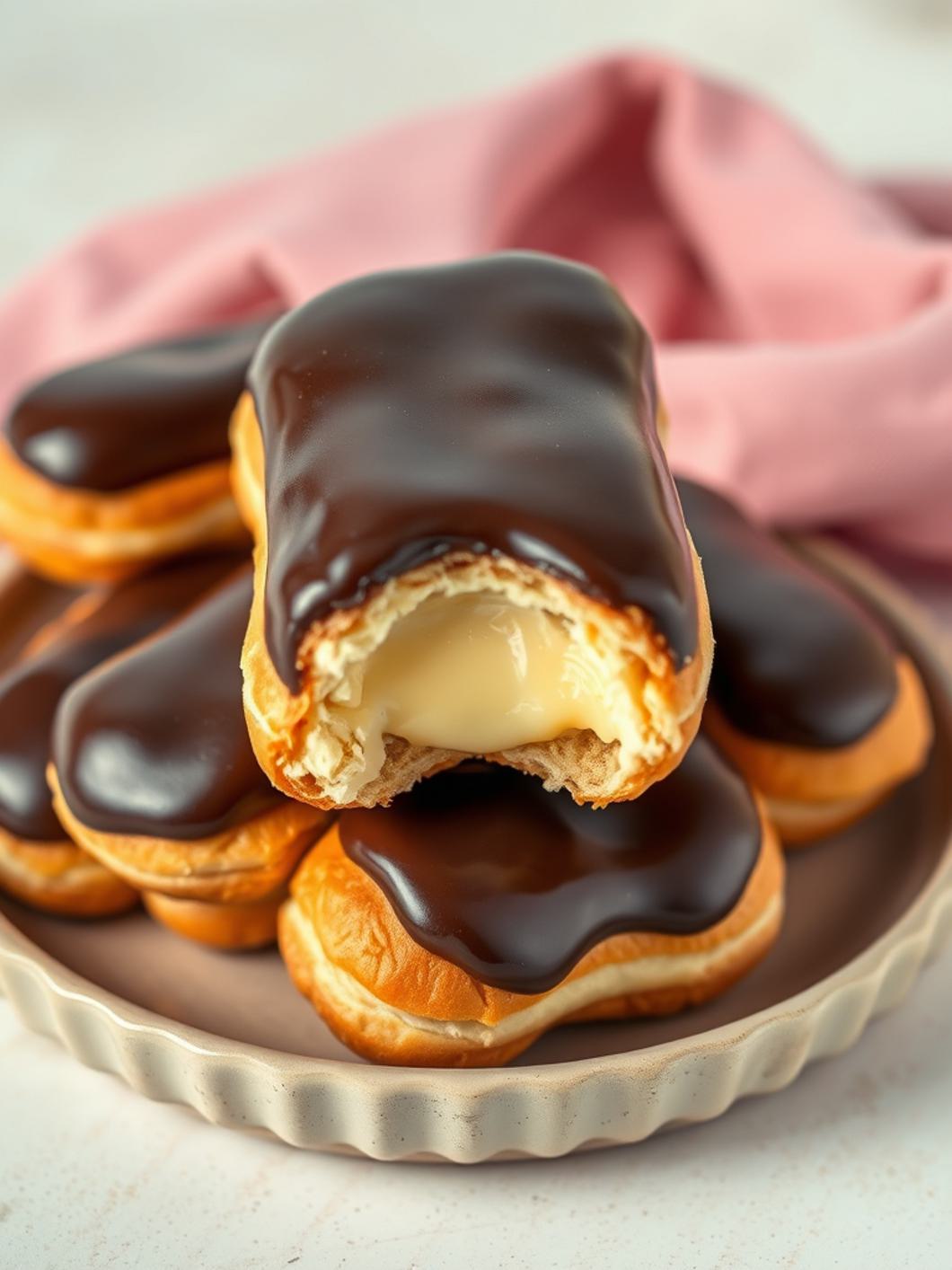 Homemade Eclairs