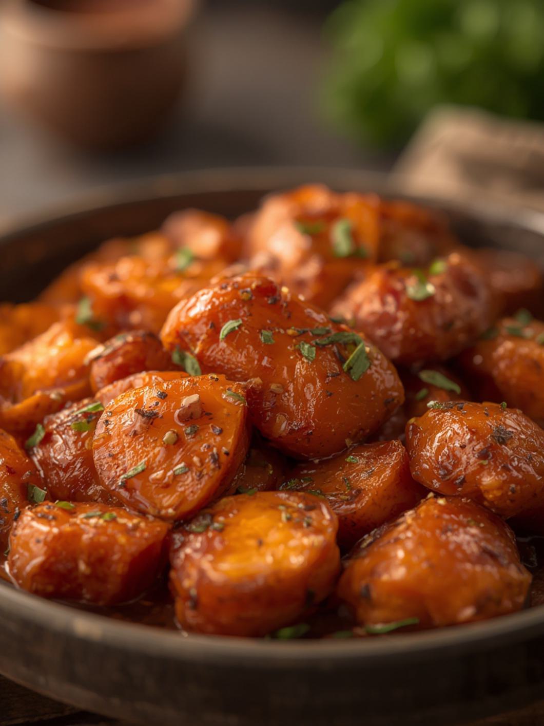 Honey Roasted Sweet Potatoes