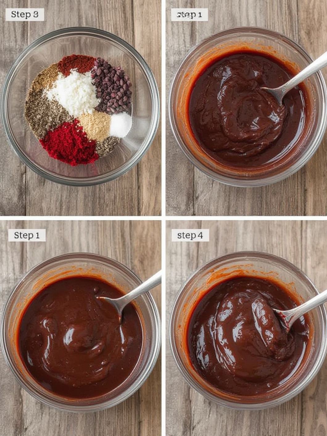 Step-by-Step preparation for homemade hot fudge sauce