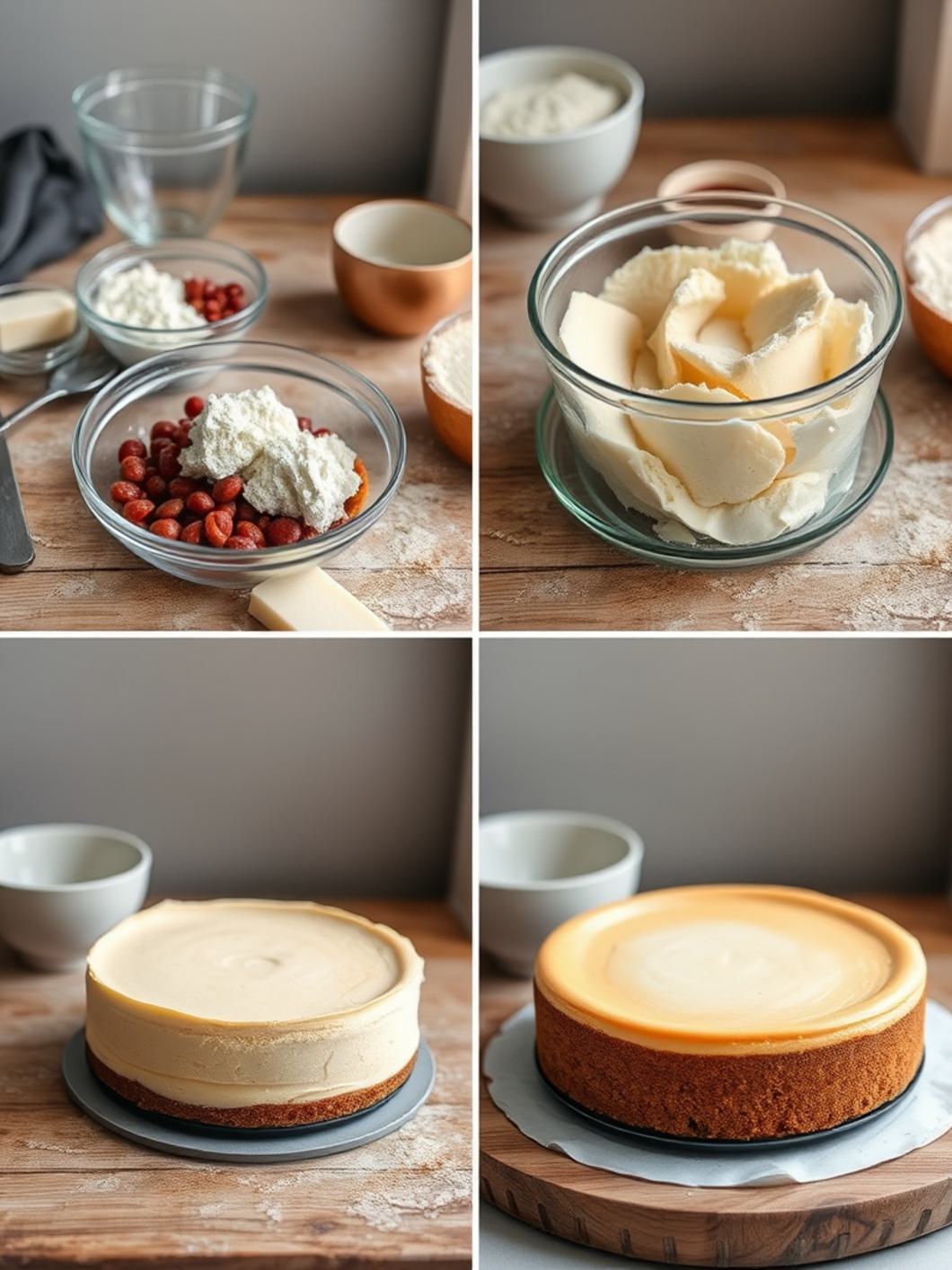 Step-by-Step preparation for New York Cheesecake