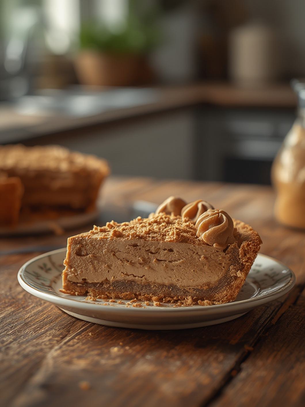 No Bake Cookie Butter Pie