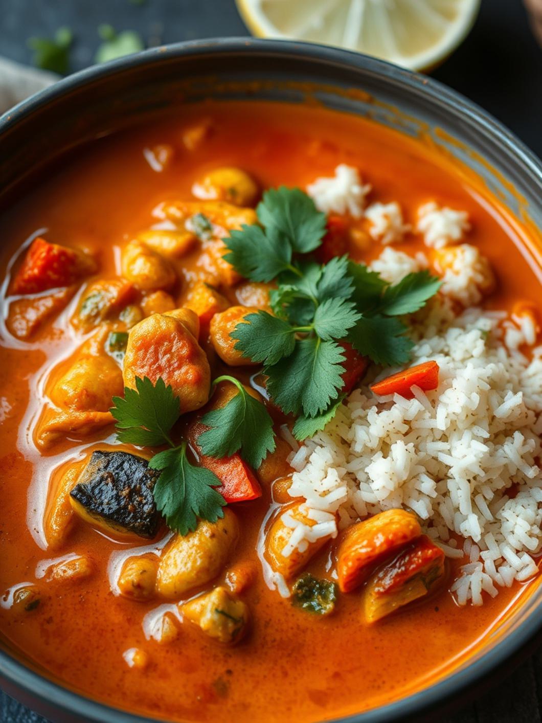 One-Pot Vegetable Red Curry