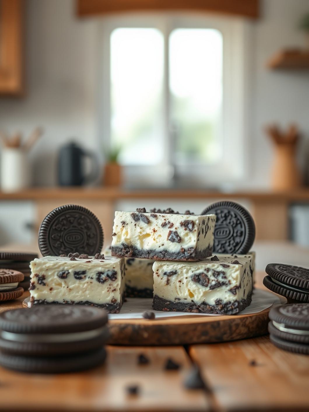 Oreo Cheesecake Bars