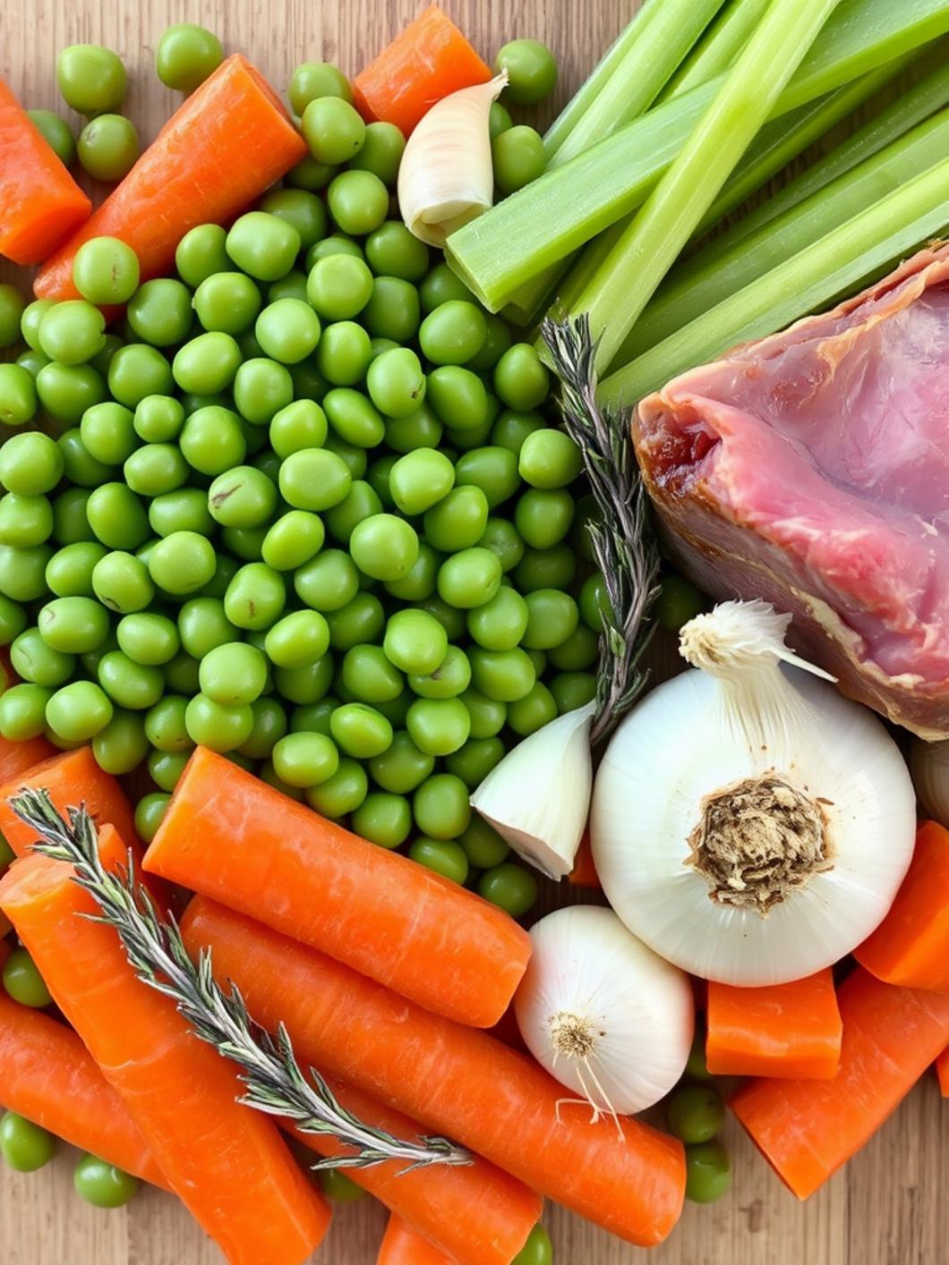Ingredients for Split Pea Soup