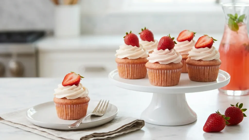 Strawberry Cupcakes