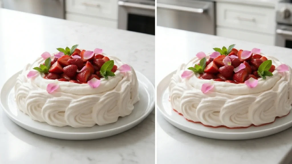 Strawberry Pavlova