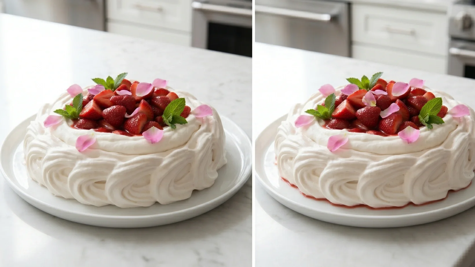 Strawberry Pavlova