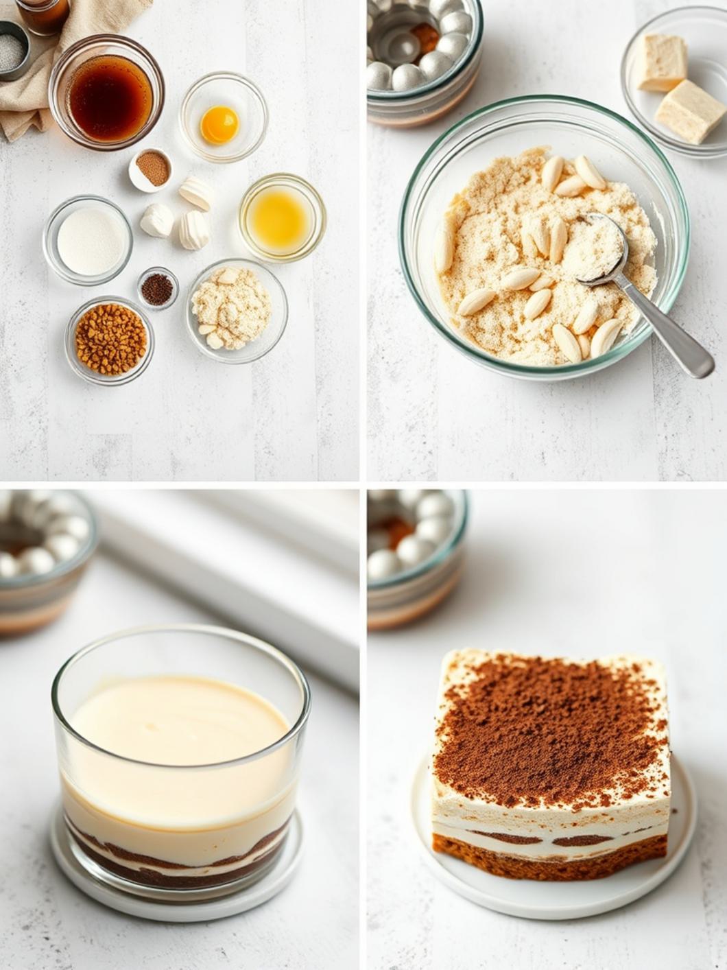 Step-by-Step preparation for Tiramisu