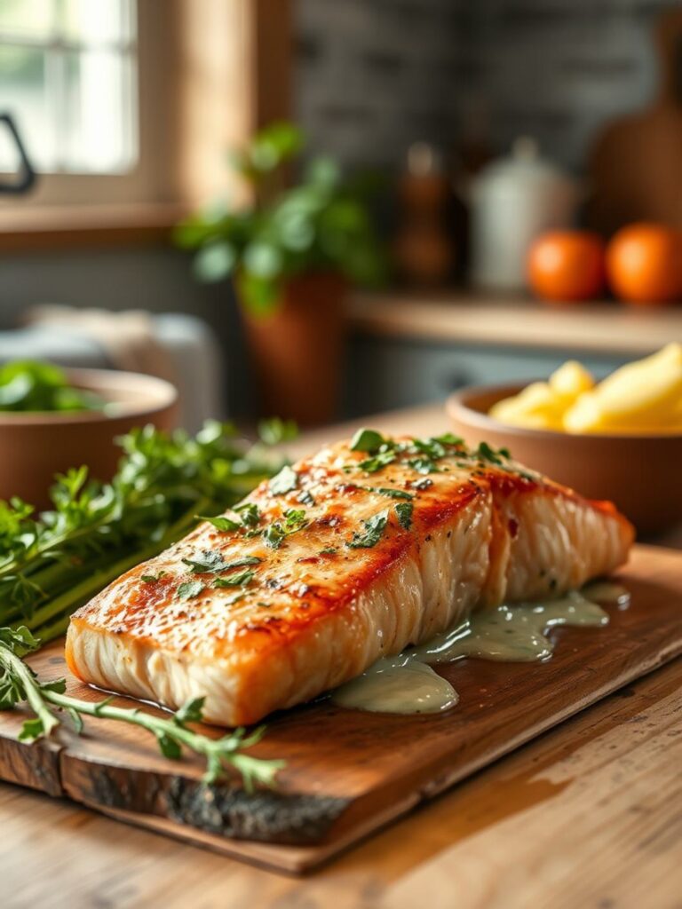 Tuscan Butter Salmon