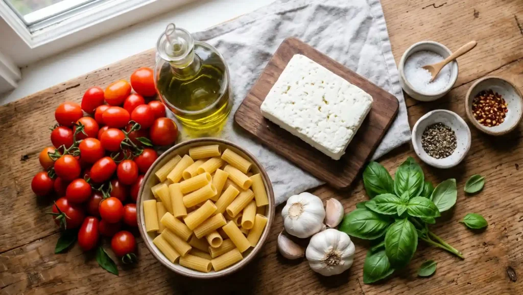 Viral Baked Feta Pasta
