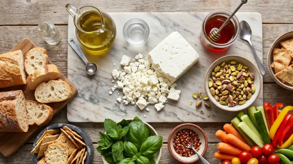 Whipped Feta with Honey
