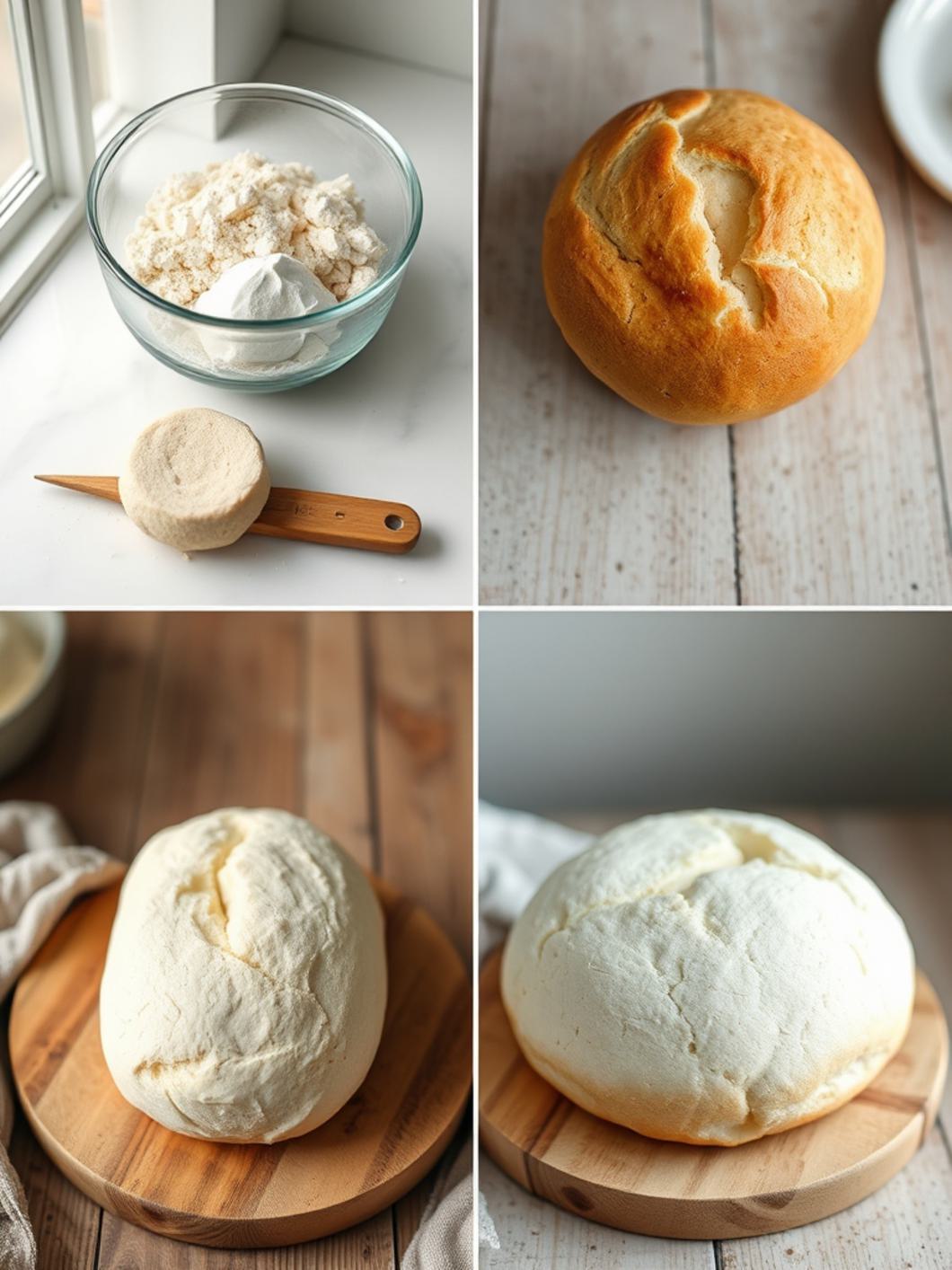 Step-by-Step preparation for Homemade White Bread