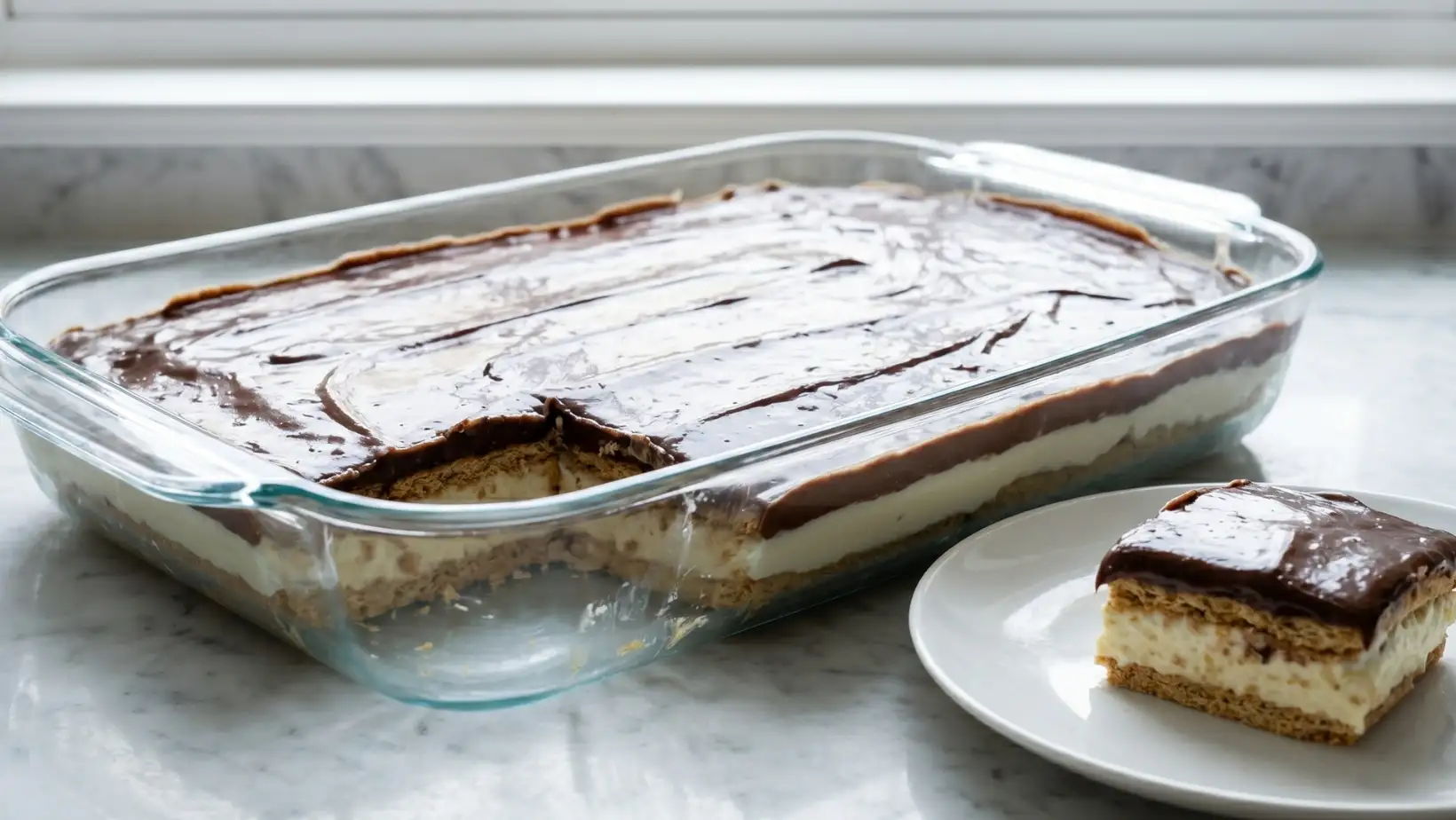 chocolate eclair cake