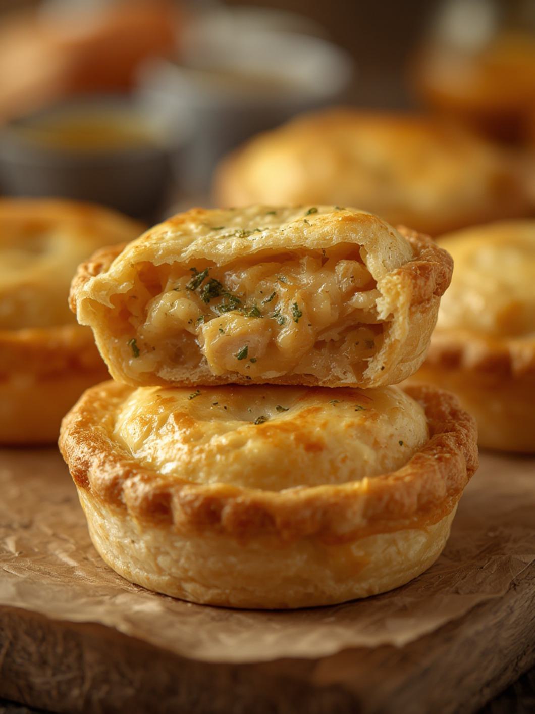 Chicken Pot Pie Hand Pies